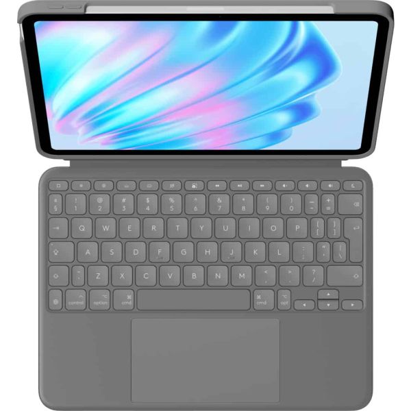 Logitech Combo Touch QWERTY US International Smart Connector Grijs (920-012636)