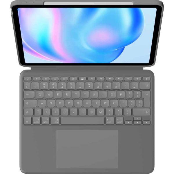 Logitech Combo Touch QWERTY US International Smart Connector Grijs (920-012636)