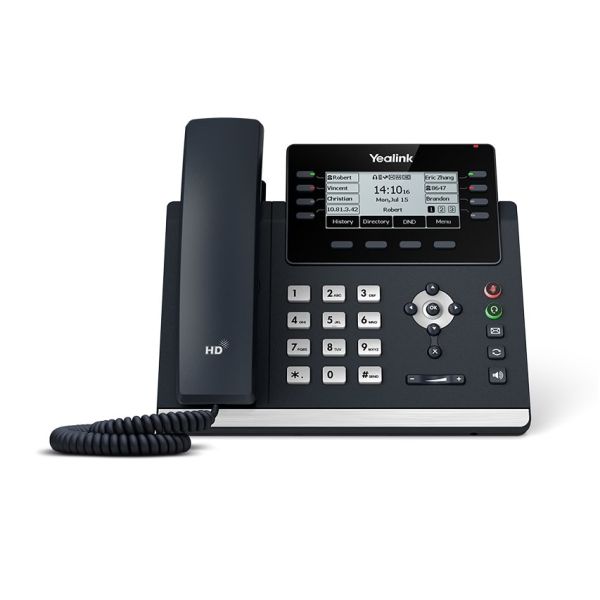 Yealink SIP-T43U IP telefoon Grijs 12 regels LCD Wifi (1301202)