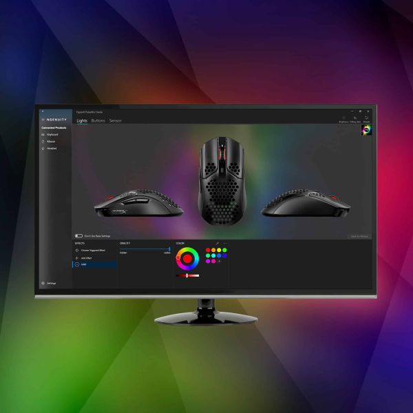 HyperX Pulsefire Haste - gamingmuis (zwart) (4P5P9AA)