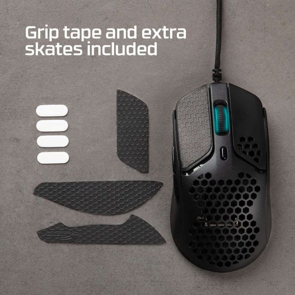 HyperX Pulsefire Haste - gamingmuis (zwart) (4P5P9AA)