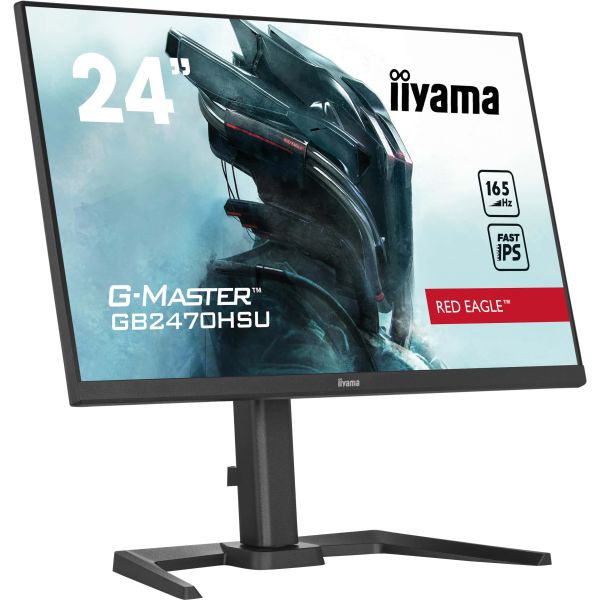 iiyama G-MASTER GB2470HSU-B5 LED display 61 cm (24") 1920 x 1080 Pixels Full HD Zwart (GB2470HSU-B5)