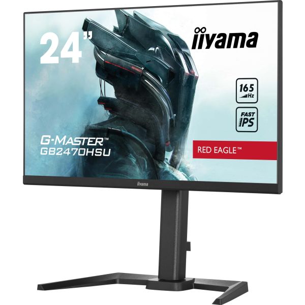 iiyama G-MASTER GB2470HSU-B5 LED display 61 cm (24") 1920 x 1080 Pixels Full HD Zwart (GB2470HSU-B5)
