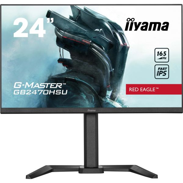iiyama G-MASTER GB2470HSU-B5 LED display 61 cm (24") 1920 x 1080 Pixels Full HD Zwart (GB2470HSU-B5)