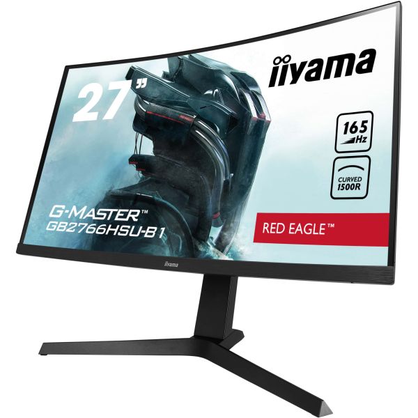 iiyama G-MASTER GB2766HSU-B1 computer monitor 68,6 cm (27") 1920 x 1080 Pixels Full HD LED Zwart (GB2766HSU-B1) iiyama G-MASTER GB2766HSU-B1 computer monitor 68,6 cm (27") 1920 x 1080 Pixels Full HD LED Zwart (GB2766HSU-B1)