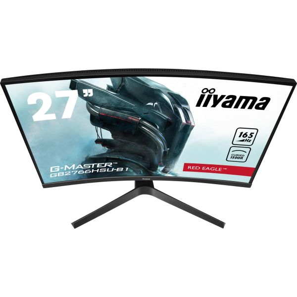 iiyama G-MASTER GB2766HSU-B1 computer monitor 68,6 cm (27") 1920 x 1080 Pixels Full HD LED Zwart (GB2766HSU-B1) iiyama G-MASTER GB2766HSU-B1 computer monitor 68,6 cm (27") 1920 x 1080 Pixels Full HD LED Zwart (GB2766HSU-B1)