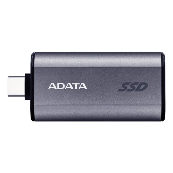 ADATA SC750 2 TB USB Type-C 3.2 Gen 2 (3.1 Gen 2) Grijs (SC750-2000G-CCBK)