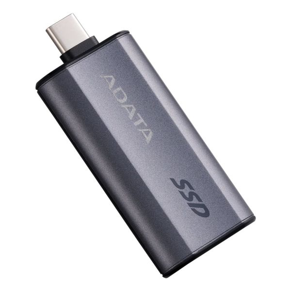 ADATA SC750 2 TB USB Type-C 3.2 Gen 2 (3.1 Gen 2) Grijs (SC750-2000G-CCBK)