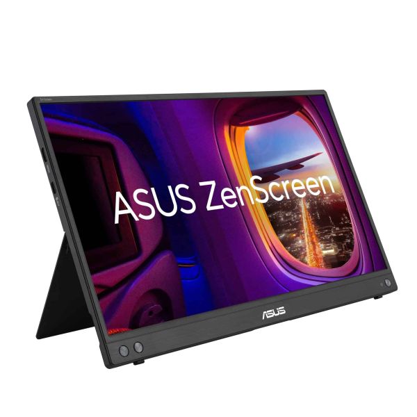 ASUS MB16AHV computer monitor 39,6 cm (15.6") 1920 x 1080 Pixels Full HD LCD Zwart (90LM0383-B01N70) ASUS MB16AHV computer monitor 39,6 cm (15.6") 1920 x 1080 Pixels Full HD LCD Zwart (90LM0383-B01N70)
