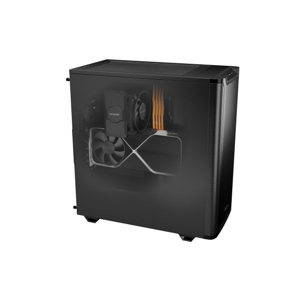 be quiet! PURE BASE 501 Black Midi Tower Zwart (BG073) be quiet! PURE BASE 501 Black Midi Tower Zwart (BG073)