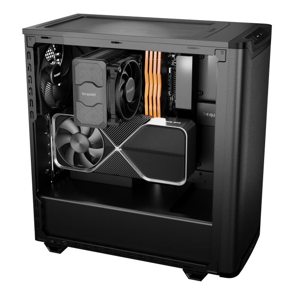 be quiet! PURE BASE 501 Airflow Window Black Midi Tower Zwart (BGW74)