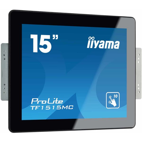 iiyama ProLite TF1515MC-B2 computer monitor 38,1 cm (15") 1024 x 768 Pixels XGA LED Touchscreen Zwart (TF1515MC-B2)