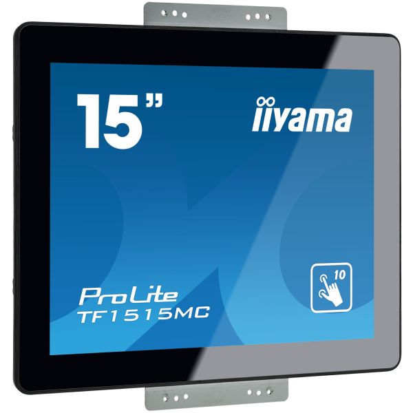iiyama TF1515MC-B2 computer monitor 38,1 cm (15") 1024 x 768 Pixels XGA LED Touchscreen Zwart (TF1515MC-B2) iiyama TF1515MC-B2 computer monitor 38,1 cm (15") 1024 x 768 Pixels XGA LED Touchscreen Zwart (TF1515MC-B2)