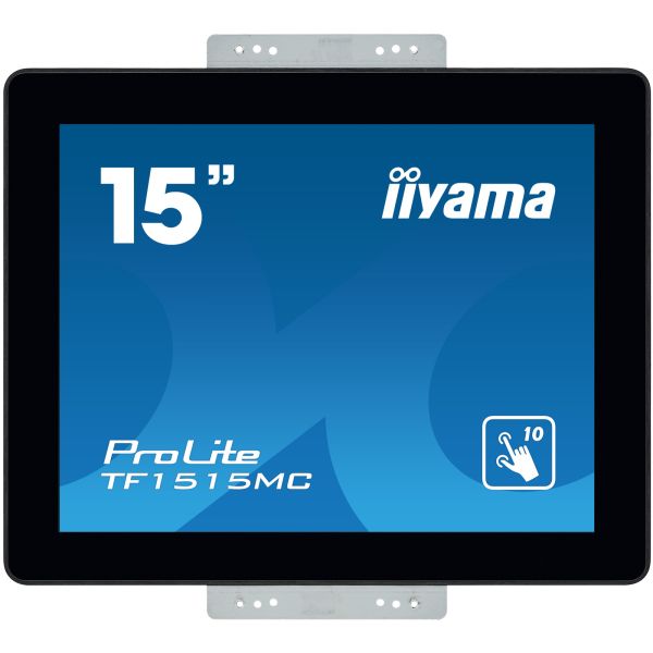 iiyama TF1515MC-B2 computer monitor 38,1 cm (15") 1024 x 768 Pixels XGA LED Touchscreen Zwart (TF1515MC-B2) iiyama TF1515MC-B2 computer monitor 38,1 cm (15") 1024 x 768 Pixels XGA LED Touchscreen Zwart (TF1515MC-B2)