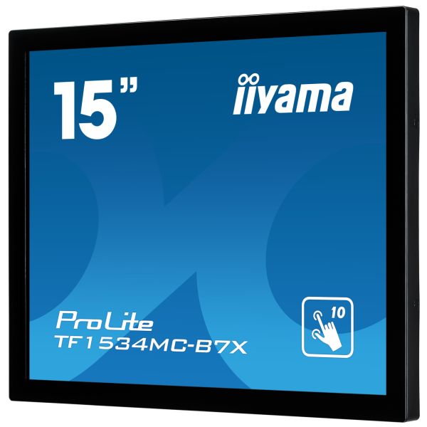 iiyama TF1534MC-B7X computer monitor 38,1 cm (15") 1024 x 768 Pixels XGA LED Touchscreen Multi-gebruiker Zwart (TF1534MC-B7X) iiyama TF1534MC-B7X computer monitor 38,1 cm (15") 1024 x 768 Pixels XGA LED Touchscreen Multi-gebruiker Zwart (TF1534MC-B7X)