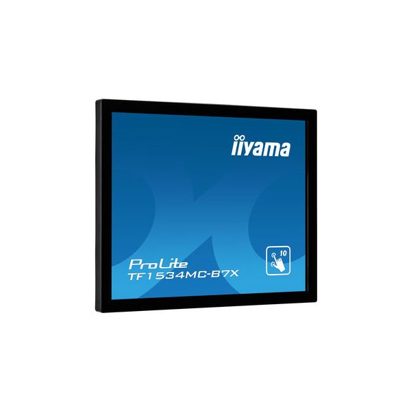 iiyama ProLite TF1534MC-B7X computer monitor 38,1 cm (15") 1024 x 768 Pixels XGA LED Touchscreen Multi-gebruiker Zwart (TF1534MC-B7X)