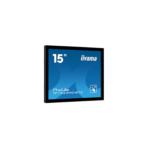 iiyama TF1534MC-B7X computer monitor 38,1 cm (15") 1024 x 768 Pixels XGA LED Touchscreen Multi-gebruiker Zwart (TF1534MC-B7X) iiyama TF1534MC-B7X computer monitor 38,1 cm (15") 1024 x 768 Pixels XGA LED Touchscreen Multi-gebruiker Zwart (TF1534MC-B7X)