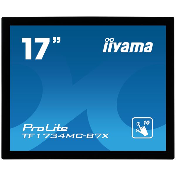 iiyama TF1734MC-B7X computer monitor 43,2 cm (17") 1280 x 1024 Pixels SXGA LED Touchscreen Zwart (TF1734MC-B7X) 15/15 iiyama TF1734MC-B7X computer monitor 43,2 cm (17") 1280 x 1024 Pixels SXGA LED Touchscreen Zwart (TF1734MC-B7X)