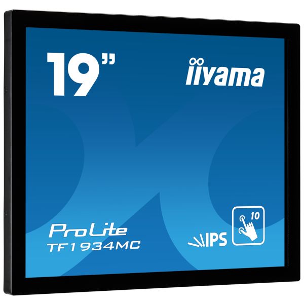 iiyama ProLite TF1934MC-B7X computer monitor 48,3 cm (19") 1280 x 1024 Pixels SXGA LED Touchscreen Zwart (TF1934MC-B7X)