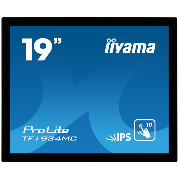 iiyama ProLite TF1934MC-B7X computer monitor 48,3 cm (19") 1280 x 1024 Pixels SXGA LED Touchscreen Zwart (TF1934MC-B7X) iiyama ProLite TF1934MC-B7X computer monitor 48,3 cm (19") 1280 x 1024 Pixels SXGA LED Touchscreen Zwart (TF1934MC-B7X)