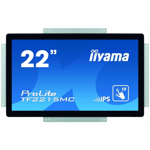iiyama ProLite TF2215MC-B2 computer monitor 54,6 cm (21.5") 1920 x 1080 Pixels Full HD LED Touchscreen Multi-gebruiker Zwart (TF2215MC-B2)
