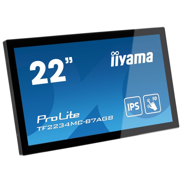 iiyama ProLite TF2234MC-B7AGB computer monitor 54,6 cm (21.5") 1920 x 1080 Pixels Full HD LED Touchscreen Multi-gebruiker Zwart (TF2234MC-B7AGB) iiyama ProLite TF2234MC-B7AGB computer monitor 54,6 cm (21.5") 1920 x 1080 Pixels Full HD LED Touchscreen Multi-gebruiker Zwart (TF2234MC-B7AGB)