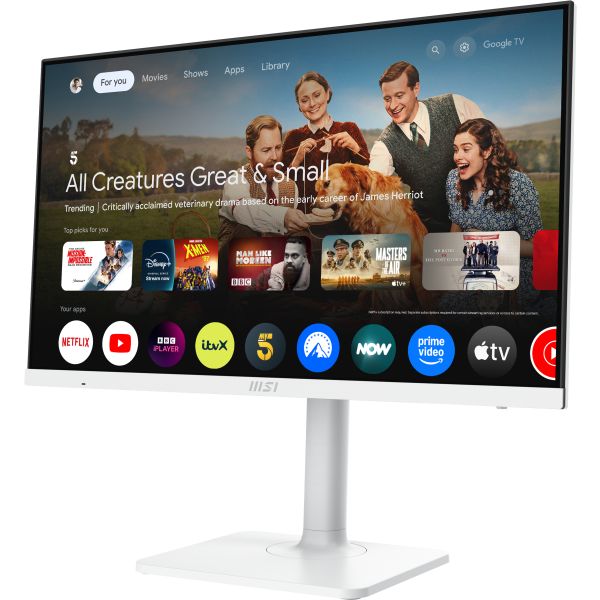 MSI MODERN MD272UPSWDE computer monitor 68,6 cm (27") 3840 x 2160 Pixels 4K Ultra HD Wit (9S6-3PB19H-262)