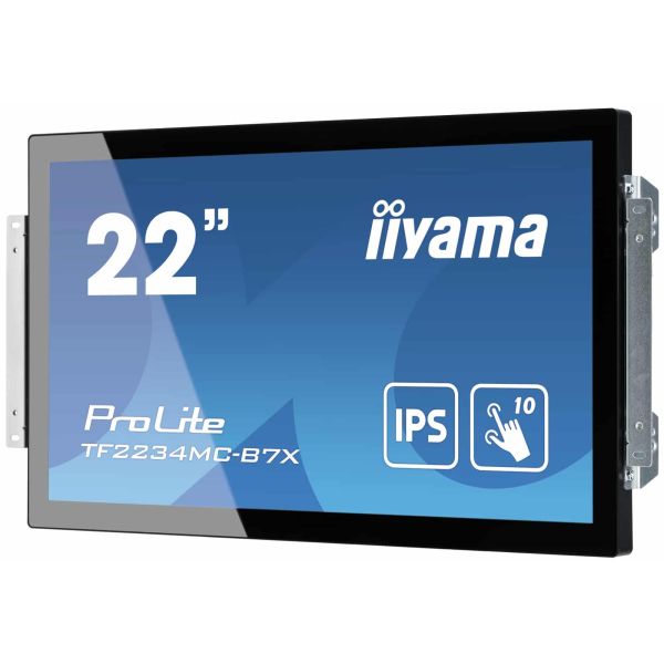 iiyama ProLite TF2234MC-B7X computer monitor 54,6 cm (21.5") 1920 x 1080 Pixels Full HD LED Touchscreen Multi-gebruiker Zwart (TF2234MC-B7X)