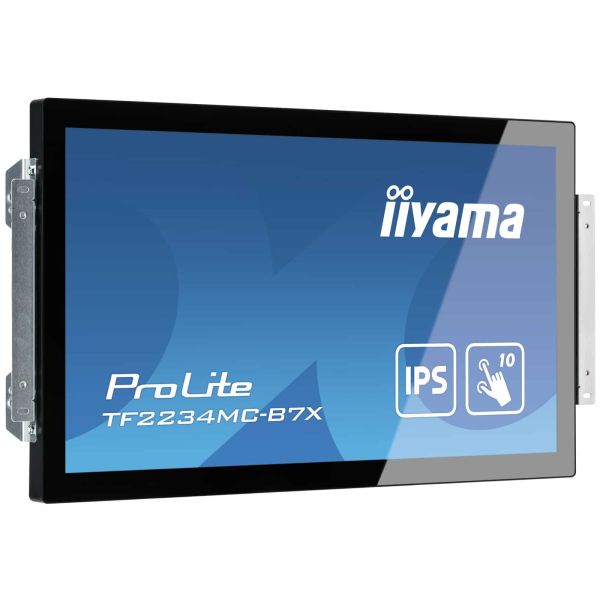 iiyama ProLite TF2234MC-B7X computer monitor 54,6 cm (21.5") 1920 x 1080 Pixels Full HD LED Touchscreen Multi-gebruiker Zwart (TF2234MC-B7X)