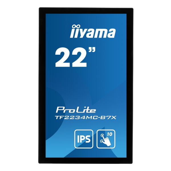iiyama ProLite TF2234MC-B7X computer monitor 54,6 cm (21.5") 1920 x 1080 Pixels Full HD LED Touchscreen Multi-gebruiker Zwart (TF2234MC-B7X) iiyama ProLite TF2234MC-B7X computer monitor 54,6 cm (21.5") 1920 x 1080 Pixels Full HD LED Touchscreen Multi-gebruiker Zwart (TF2234MC-B7X)