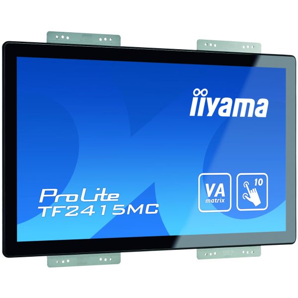 iiyama ProLite TF2415MC-B2 computer monitor 60,5 cm (23.8") 1920 x 1080 Pixels Full HD LCD Touchscreen Multi-gebruiker Zwart (TF2415MC-B2)
