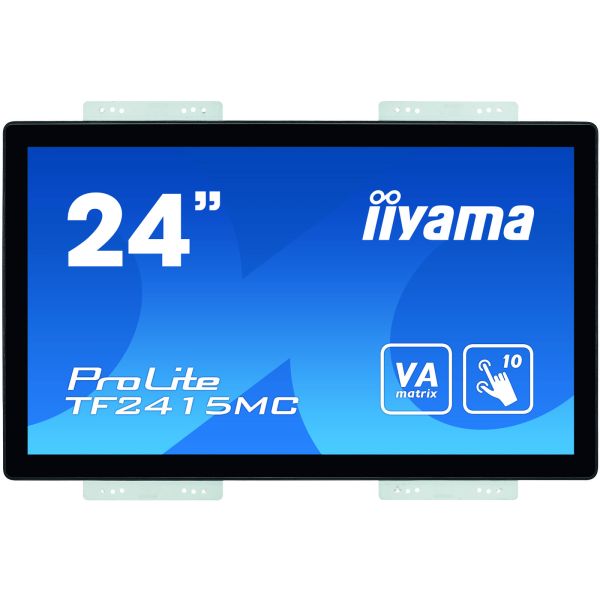 iiyama ProLite TF2415MC-B2 computer monitor 60,5 cm (23.8") 1920 x 1080 Pixels Full HD LCD Touchscreen Multi-gebruiker Zwart (TF2415MC-B2)