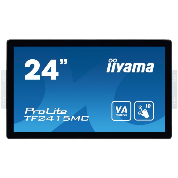 iiyama ProLite TF2415MC-B2 computer monitor 60,5 cm (23.8") 1920 x 1080 Pixels Full HD LED Touchscreen Multi-gebruiker Zwart (TF2415MC-B2) iiyama ProLite TF2415MC-B2 computer monitor 60,5 cm (23.8") 1920 x 1080 Pixels Full HD LED Touchscreen Multi-gebruiker Zwart (TF2415MC-B2)