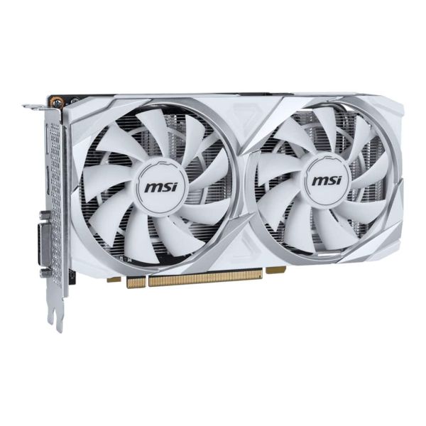 MSI VENTUS RTX 3050 2X XS WHITE 8G OC videokaart NVIDIA GeForce RTX 3050 8 GB GDDR6 (V809-4299R)