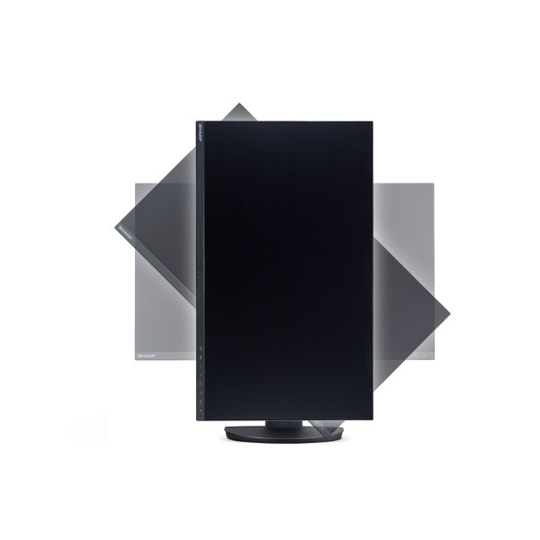 Sharp MultiSync 60006064 computer monitor 68,6 cm (27") 3840 x 2160 Pixels 4K Ultra HD LCD Zwart (60006064)