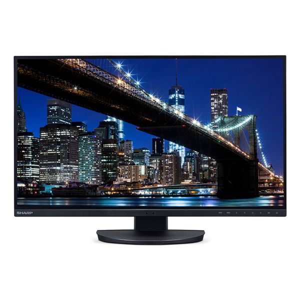 Sharp MultiSync 60006064 computer monitor 68,6 cm (27") 3840 x 2160 Pixels 4K Ultra HD LCD Zwart (60006064)