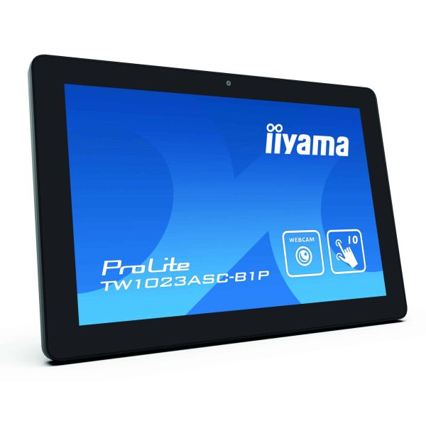 iiyama ProLite TW1023ASC-B1P computer monitor 25,6 cm (10.1") 1280 x 800 Pixels WXGA LED Touchscreen Multi-gebruiker Zwart (TW1023ASC-B1P)