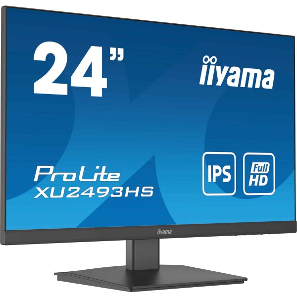 iiyama XU2493HS-B5 computer monitor 61 cm (24") 1920 x 1080 Pixels Full HD LED Zwart (XU2493HS-B5)