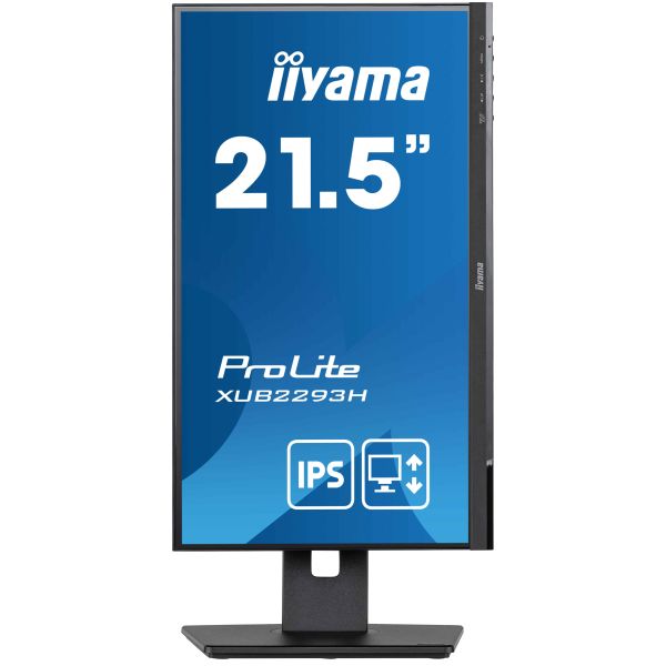 iiyama ProLite XUB2293HS-B5 computer monitor 54,6 cm (21.5") 1920 x 1080 Pixels Full HD LED Zwart (XUB2293HS-B5)