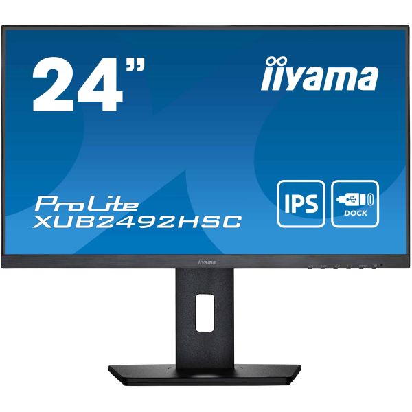 iiyama ProLite XUB2492HSC-B5 LED display 61 cm (24") 1920 x 1080 Pixels Full HD Zwart (XUB2492HSC-B5)