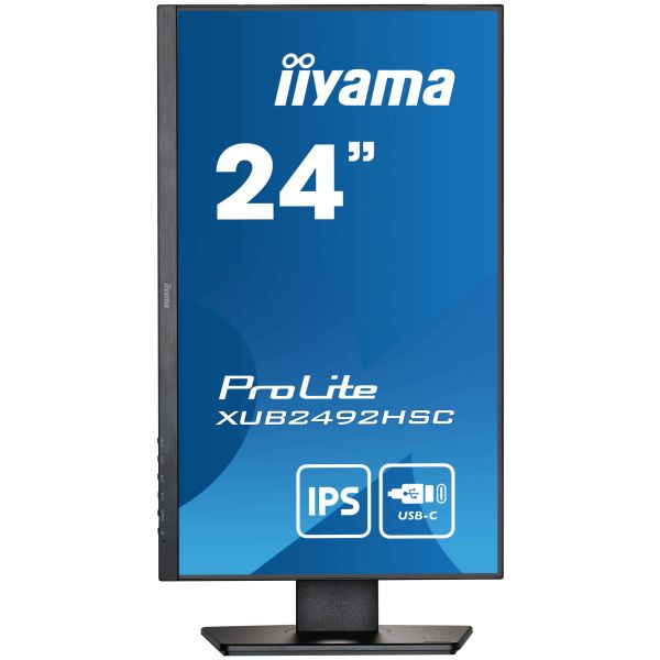 iiyama ProLite XUB2492HSC-B5 LED display 61 cm (24") 1920 x 1080 Pixels Full HD Zwart (XUB2492HSC-B5)