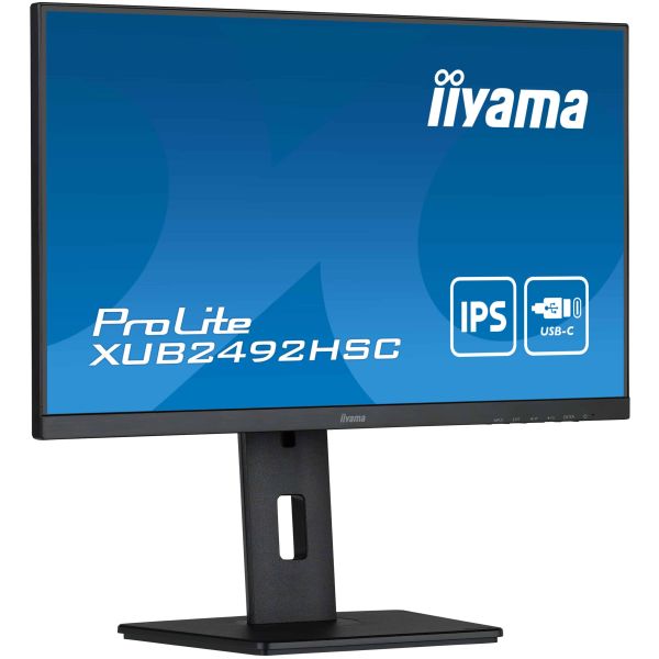 iiyama ProLite XUB2492HSC-B5 LED display 61 cm (24") 1920 x 1080 Pixels Full HD Zwart (XUB2492HSC-B5)