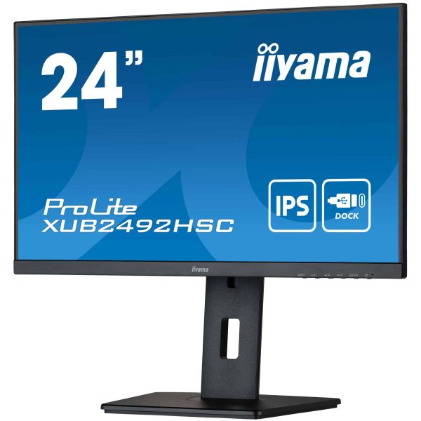 iiyama ProLite XUB2492HSC-B5 LED display 61 cm (24") 1920 x 1080 Pixels Full HD Zwart (XUB2492HSC-B5)