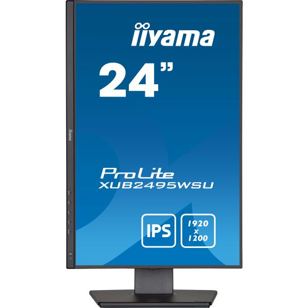 iiyama ProLite XUB2495WSU-B5 computer monitor 61,2 cm (24.1") 1920 x 1200 Pixels WUXGA LCD Zwart (XUB2495WSU-B5)