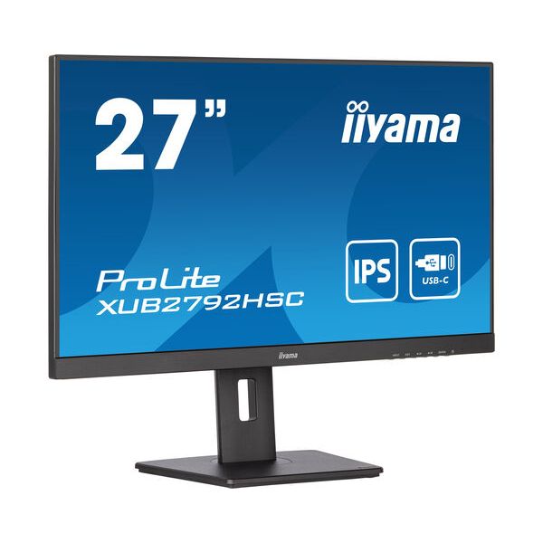 iiyama ProLite XUB2792HSC-B5 LED display 68,6 cm (27") 1920 x 1080 Pixels Full HD Zwart (XUB2792HSC-B5)