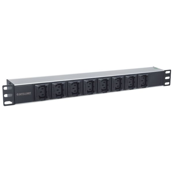 Intellinet Energiedistributie-eenheden (PDU) 19" 1U, 8-voudig EU, C13-uitgangen, C20-ingang achterzijde, anti-shedding, afneembaar netsnoer 2 m, rackmontage, 3 jaar garantie (163651) Intellinet Energiedistributie-eenheden (PDU) 19" 1U, 8-voudig EU, C13-uitgangen, C20-ingang achterzijde, anti-shedding, afneembaar netsnoer 2 m, rackmontage, 3 jaar garantie (163651)