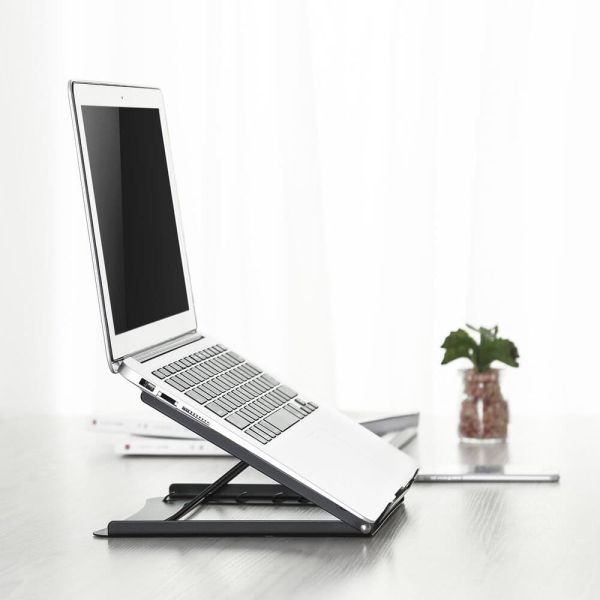 ACT Laptopstandaard, inklapbaar, hoogte verstelbaar in 5 standen (AC8145)