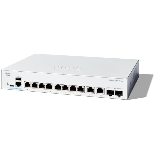 Cisco Catalyst 1300 8p GE Ext PS 2x1G Combo (C1300-8T-E-2G)