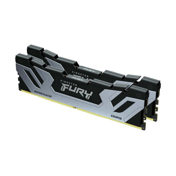 Kingston Technology FURY 24GB 8400MT/s DDR5 CL40 CUDIMM Renegade Silver XMP (KF584CU40RS-24) Kingston Technology FURY 24GB 8400MT/s DDR5 CL40 CUDIMM Renegade Silver XMP (KF584CU40RS-24)