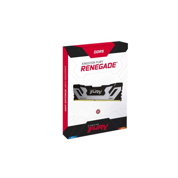 Kingston Technology FURY 24GB 8400MT/s DDR5 CL40 CUDIMM Renegade Silver XMP (KF584CU40RS-24)